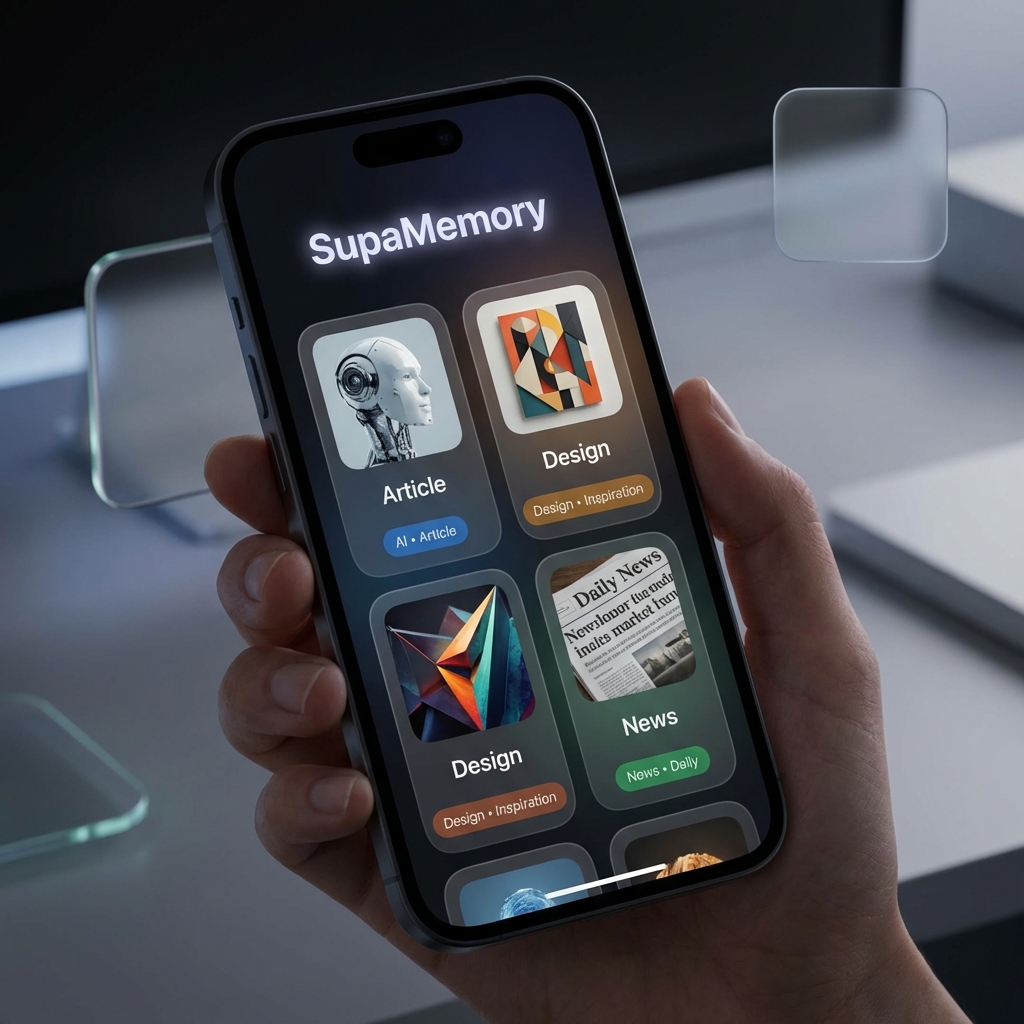 SupaMemory App Screenshot